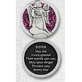 Companion Coin w/Angel & Message for Sister (Retail Packaging)